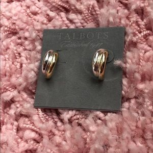 Talbots mini hoop earrings